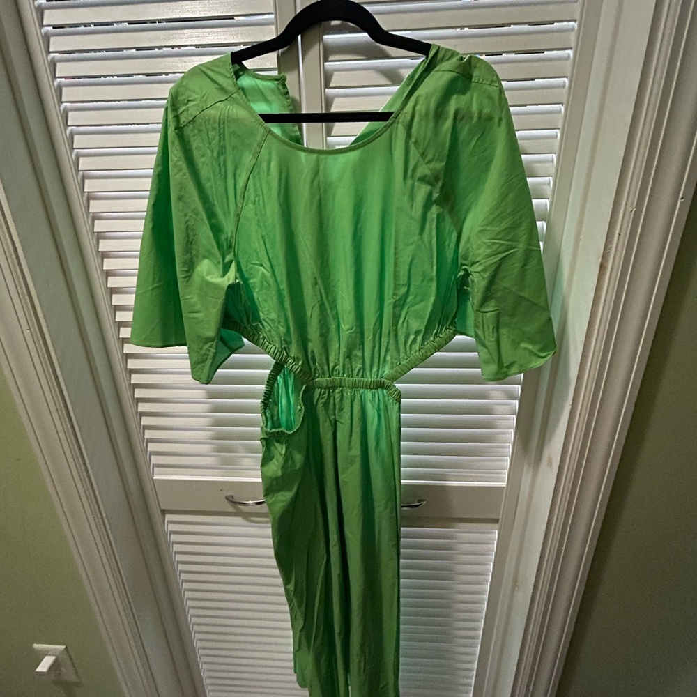 & Other Stories Green Dress